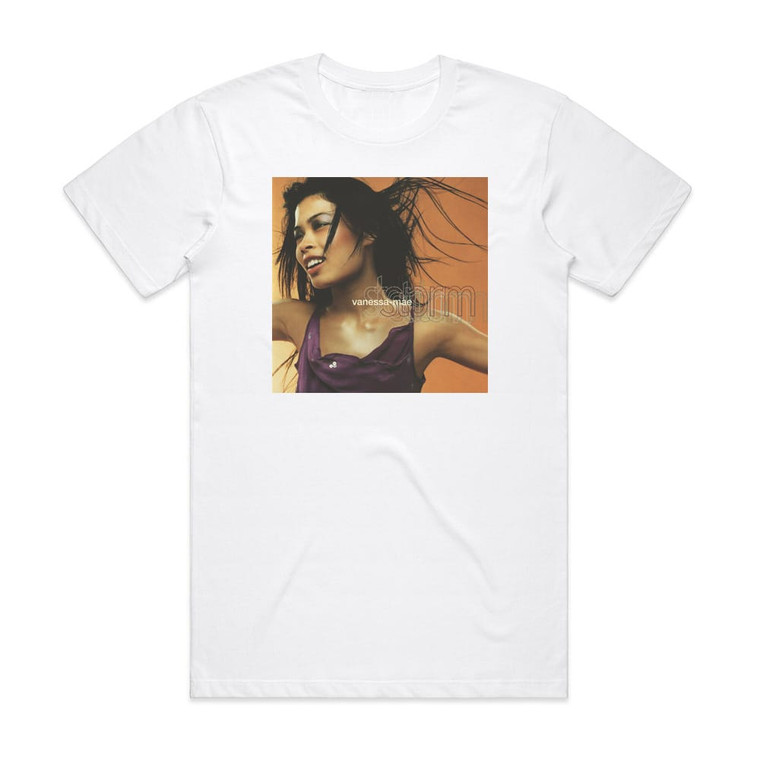 Vanessa-Mae Storm 1 Album Cover T-Shirt White