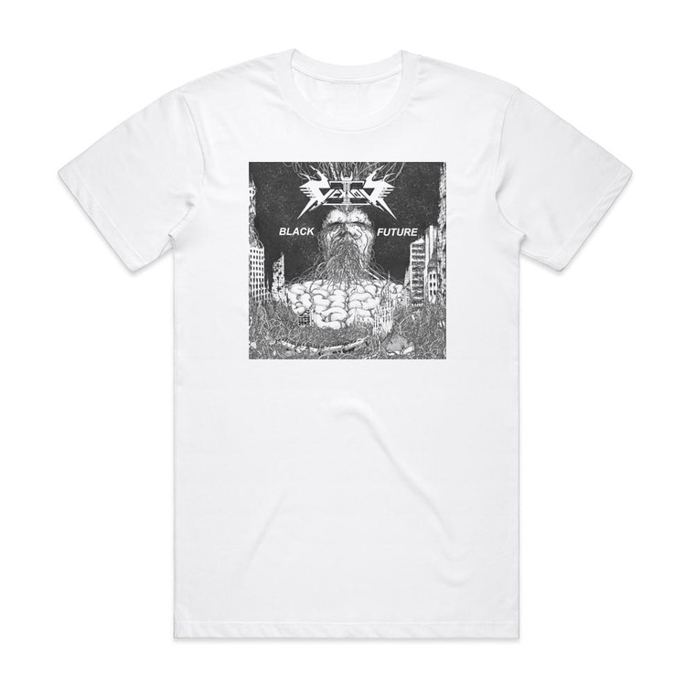 Vektor Black Future Album Cover T-Shirt White