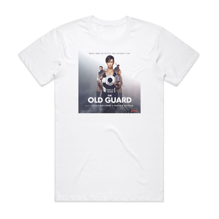Volker Bertelmann The Old Guard Album Cover T-Shirt White