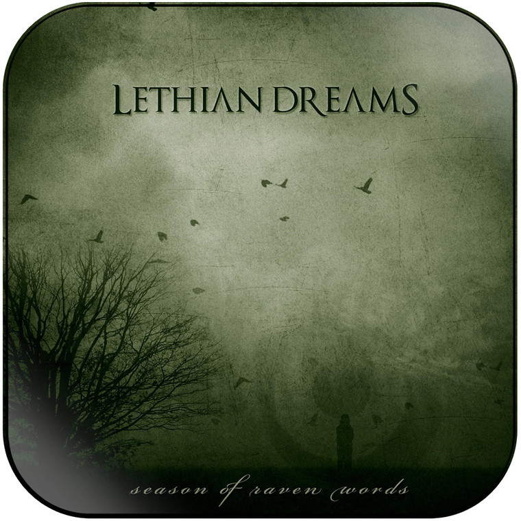 Lethian Dreams Season Of Raven Words Album Cover Sticker