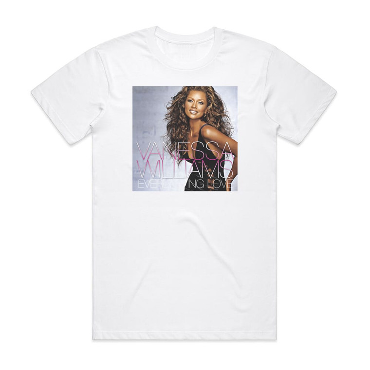 Vanessa Williams Everlasting Love Album Cover T-Shirt White