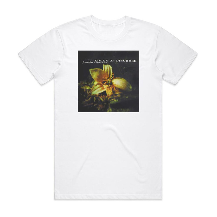 Vision of Disorder From Bliss To Devastation Album Cover T-Shirt White