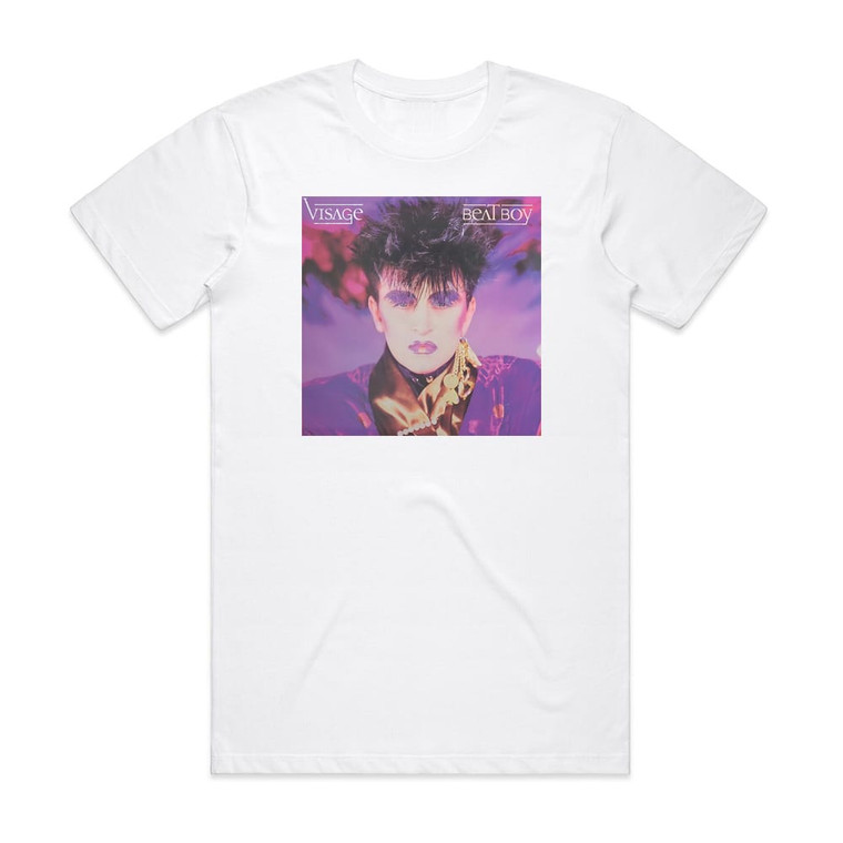 Visage Beat Boy Album Cover T-Shirt White