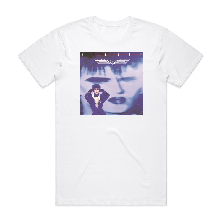 Visage Beat Boy 1 Album Cover T-Shirt White