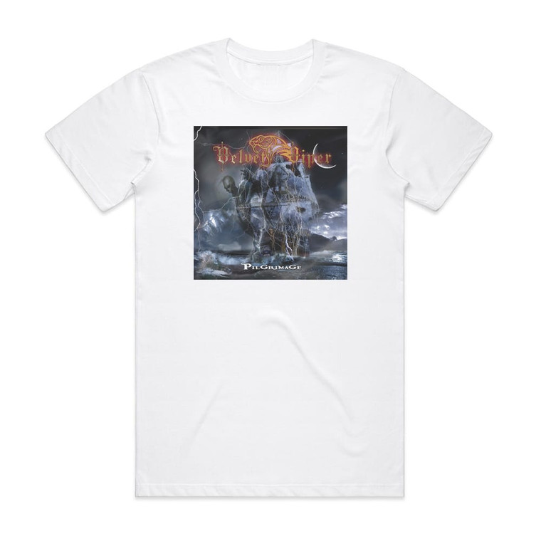 Velvet Viper Pilgrimage Remastered Album Cover T-Shirt White
