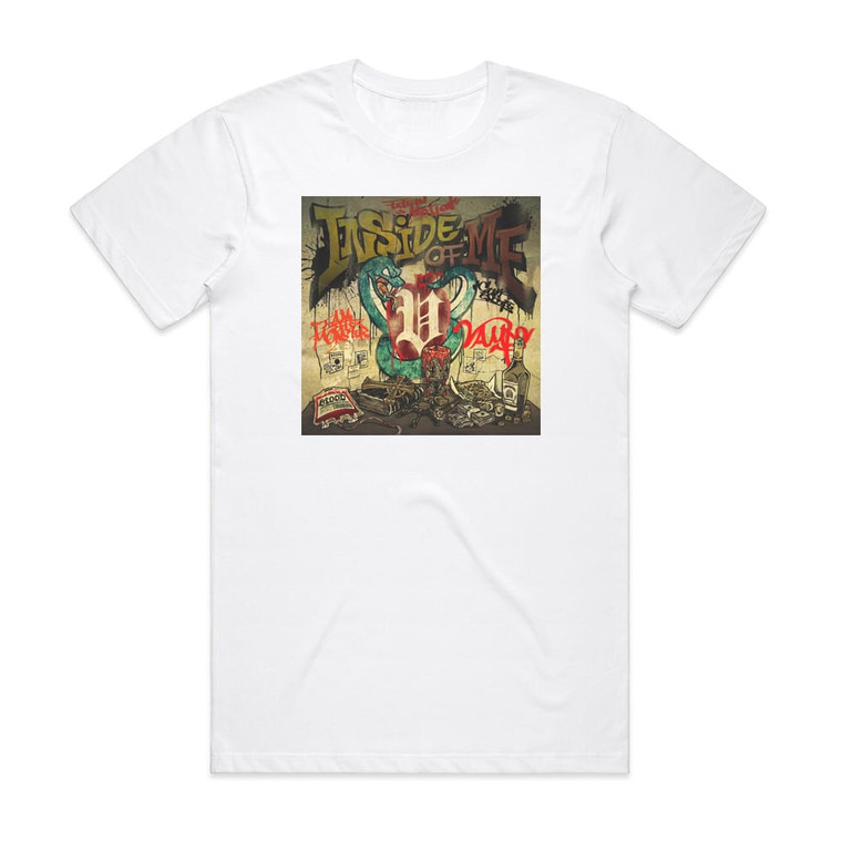 VAMPS Inside Of Me Album Cover T-Shirt White VAMPS Inside Of Me Album Cover T-Shirt White