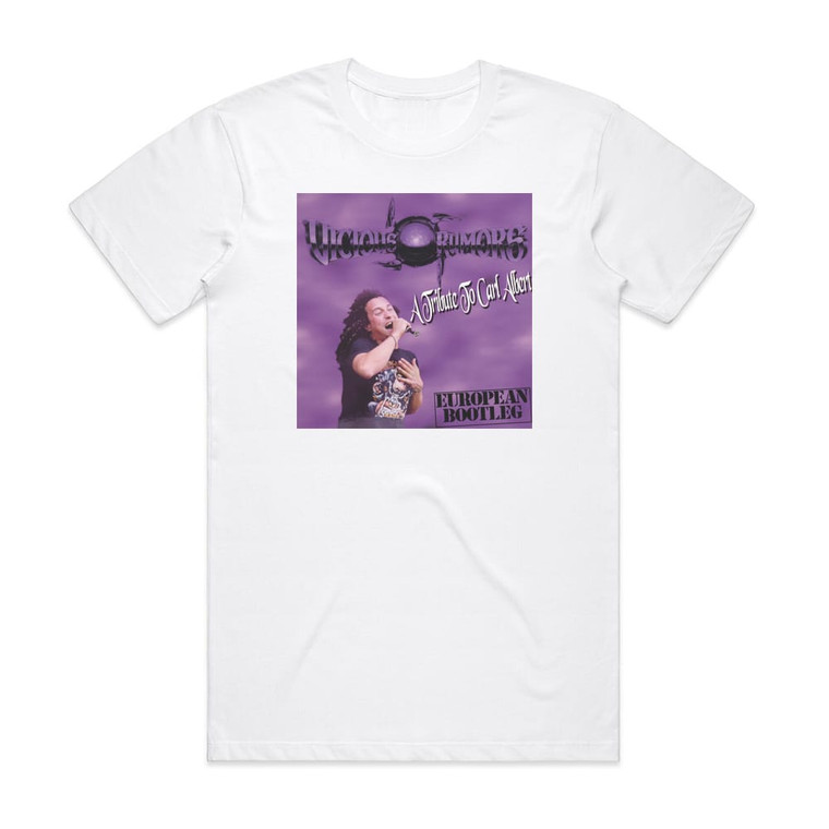 Vicious Rumors A Tribute To Carl Albert Album Cover T-Shirt White