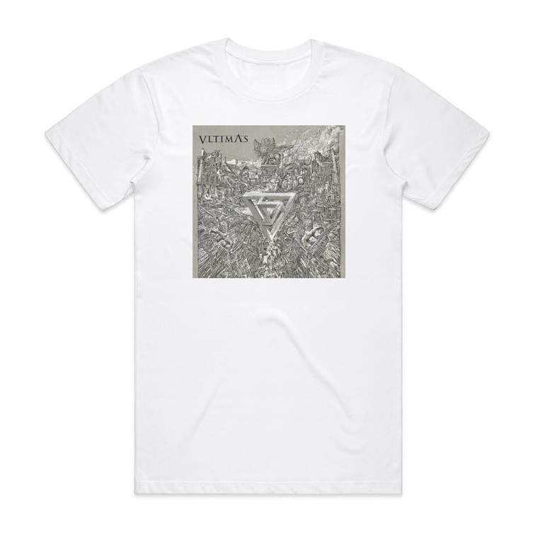 Vltimas Something Wicked Marches In Album Cover T-Shirt White