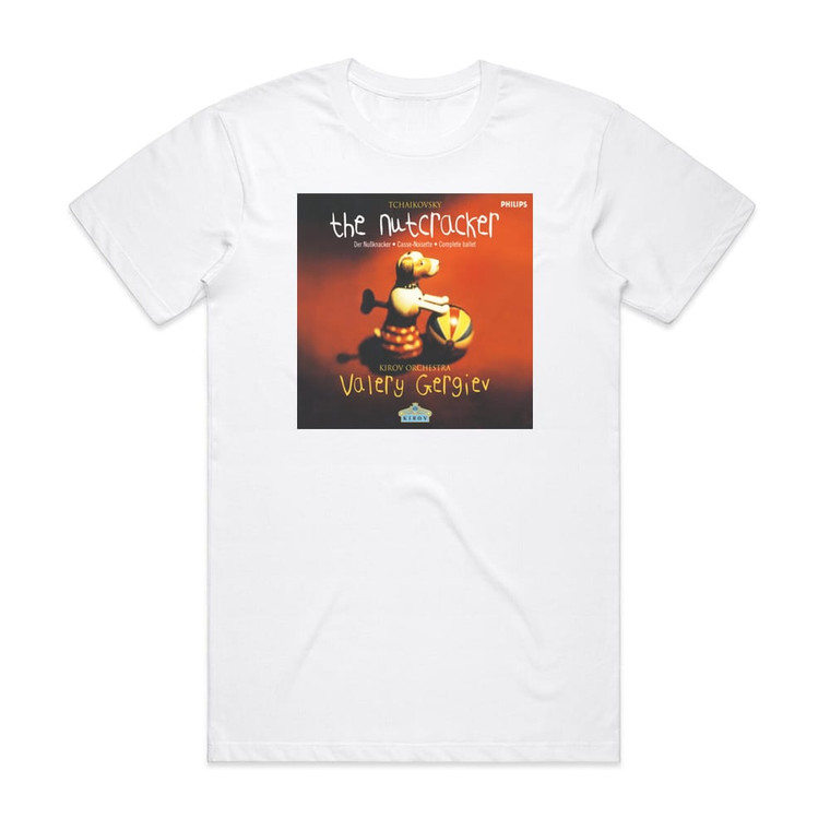 Valery Abisalovich Gergiev The Nutcracker Album Cover T-Shirt White