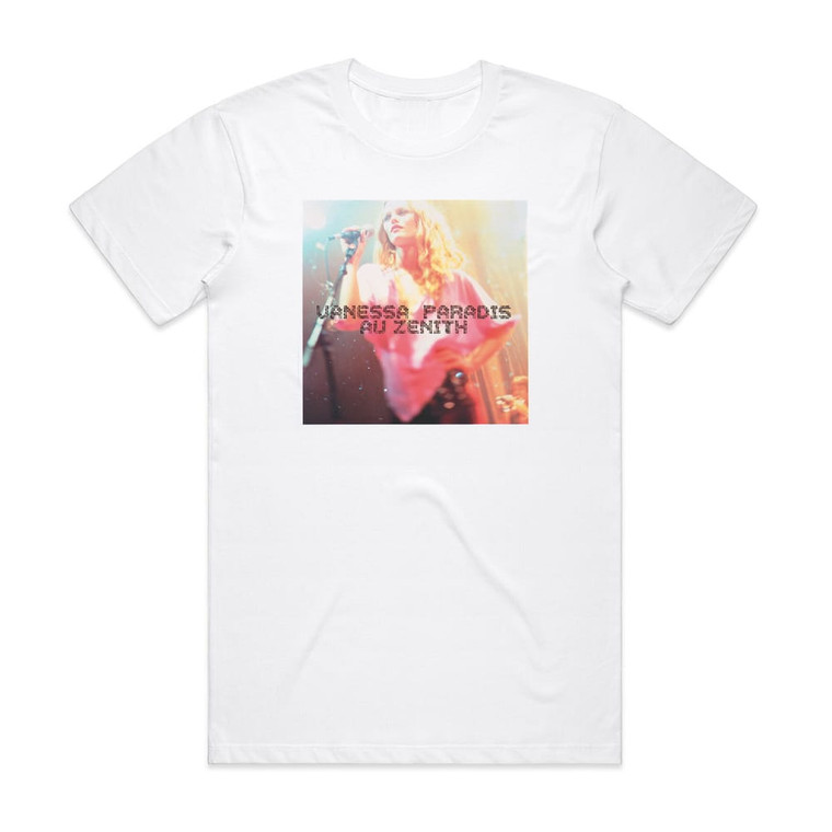 Vanessa Paradis Au Znith Album Cover T-Shirt White