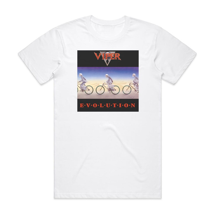 Viper Evolution 1 Album Cover T-Shirt White