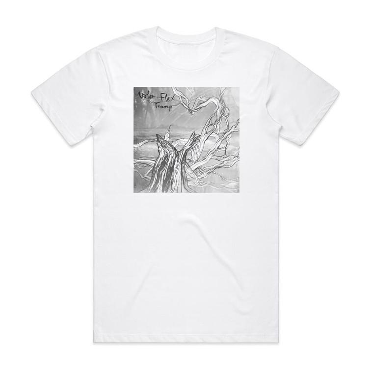 Volor Flex Tramp Album Cover T-Shirt White