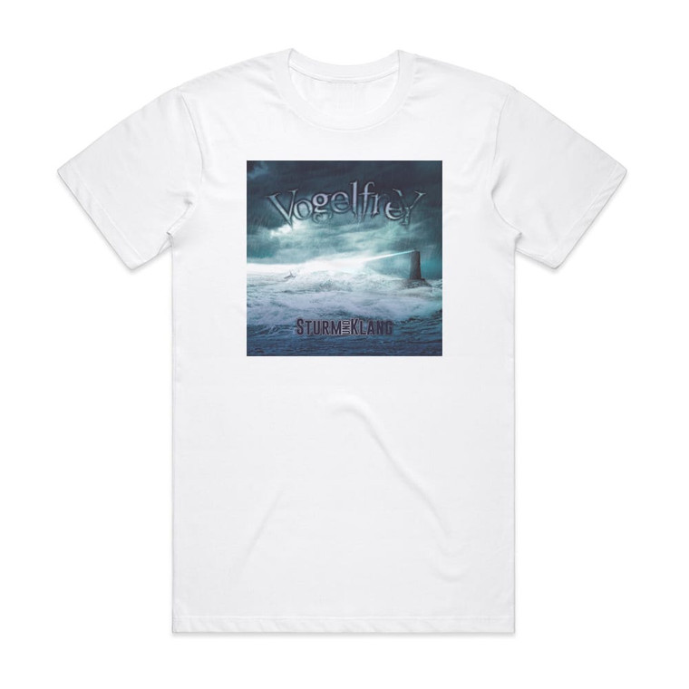 Vogelfrey Sturm Und Klang Album Cover T-Shirt White