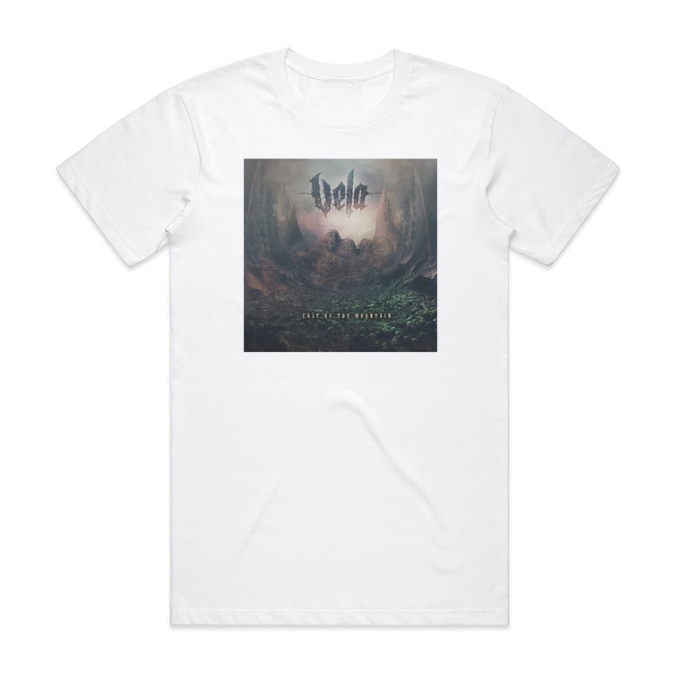 Vela Cult Of The Mountain Album Cover T-Shirt White