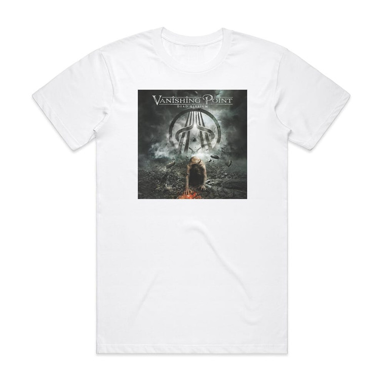 Vanishing Point Dead Elysium Album Cover T-Shirt White