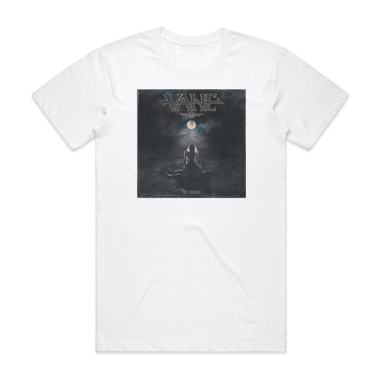 Vane The Cannibal Album Cover T-Shirt White Vane The Cannibal Album Cover T-Shirt White