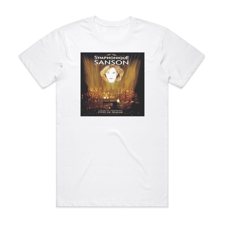 Veronique Sanson Symphonique Sanson Album Cover T-Shirt White