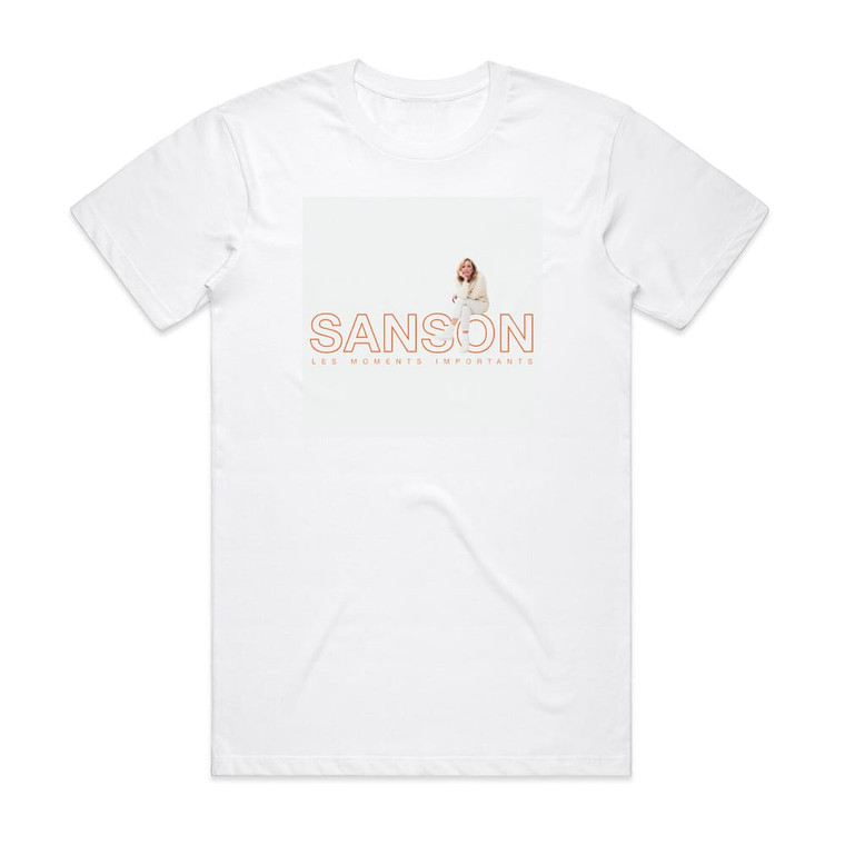 Veronique Sanson Les Moments Importants Album Cover T-Shirt White