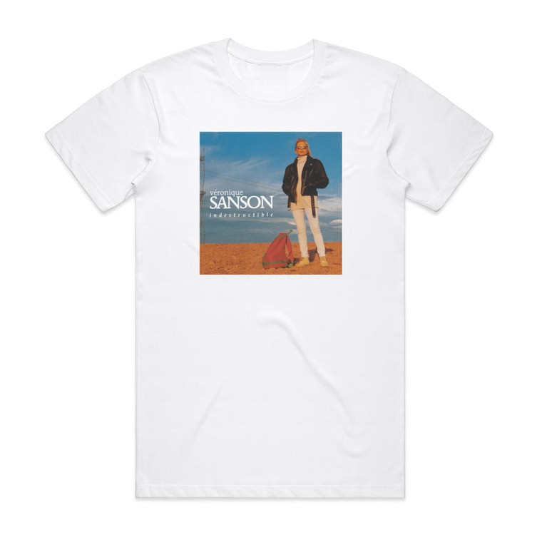 Veronique Sanson Indestructible Album Cover T-Shirt White