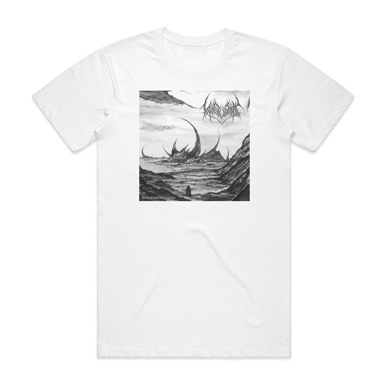 Vanquishor Shadows Of Exile Album Cover T-Shirt White