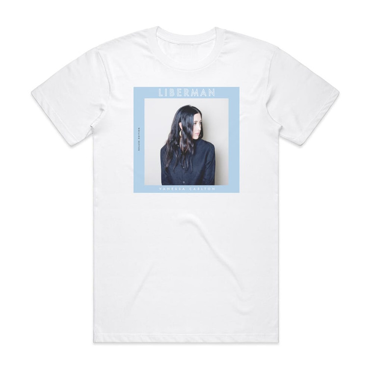 Vanessa Carlton Liberman 1 Album Cover T-Shirt White Vanessa Carlton Liberman 1 Album Cover T-Shirt White