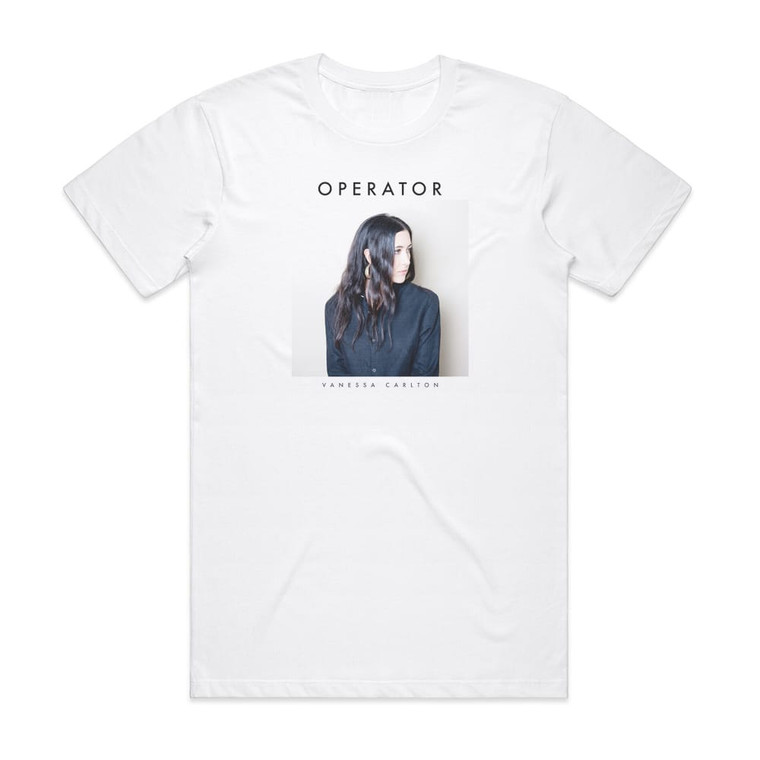 Vanessa Carlton Operator Album Cover T-Shirt White