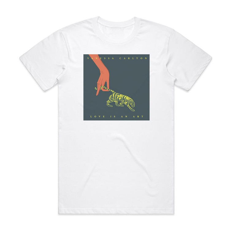 Vanessa Carlton Love Is An Art Album Cover T-Shirt White