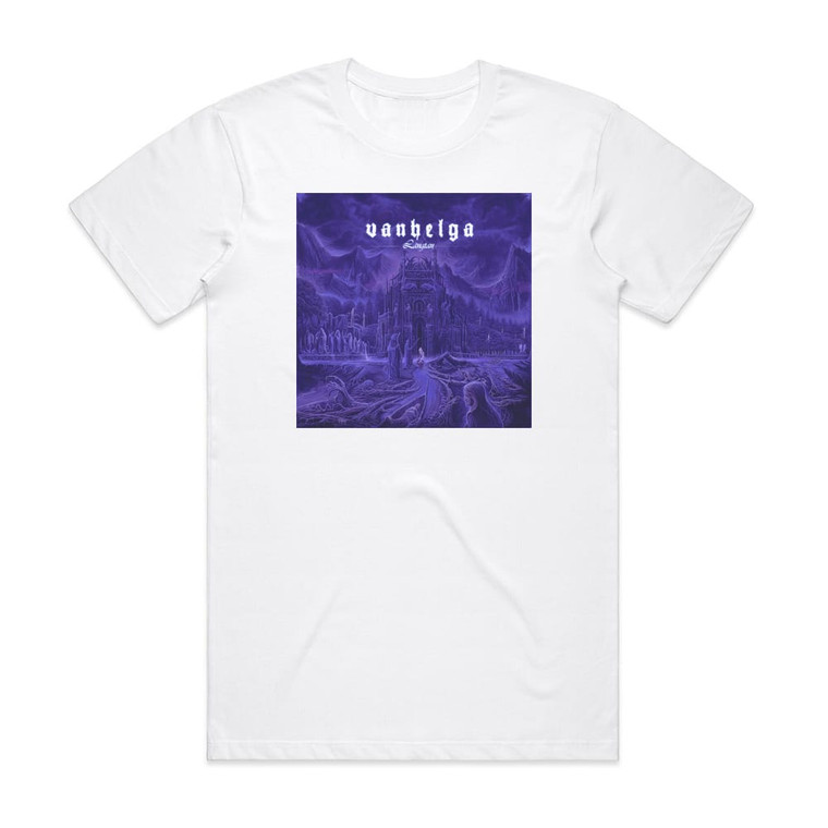 Vanhelga Lngtan Album Cover T-Shirt White