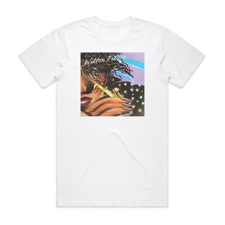 Wilton Felder Inherit The Wind Album Cover T-Shirt White