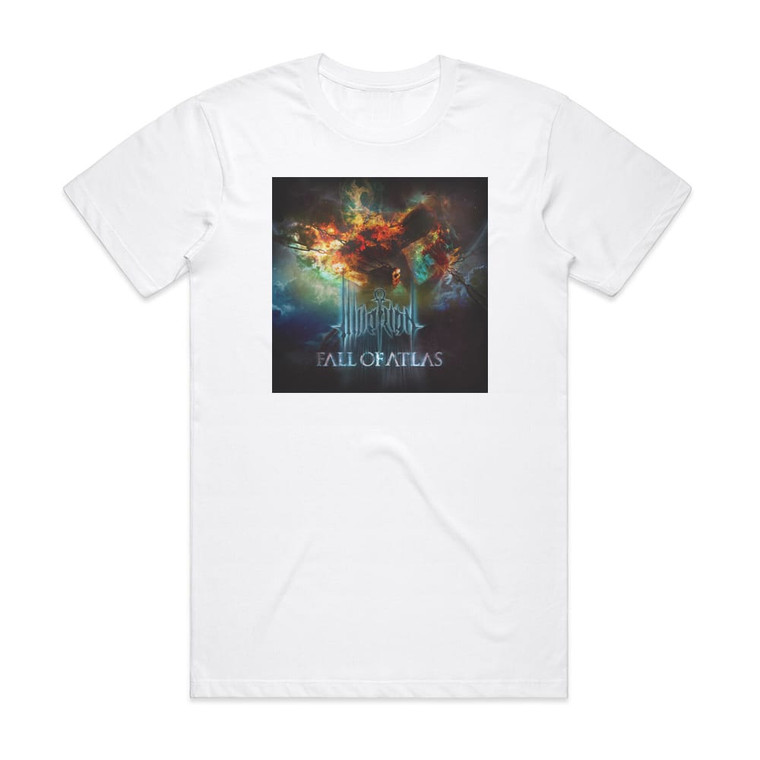 Whorion Fall Of Atlas Album Cover T-Shirt White