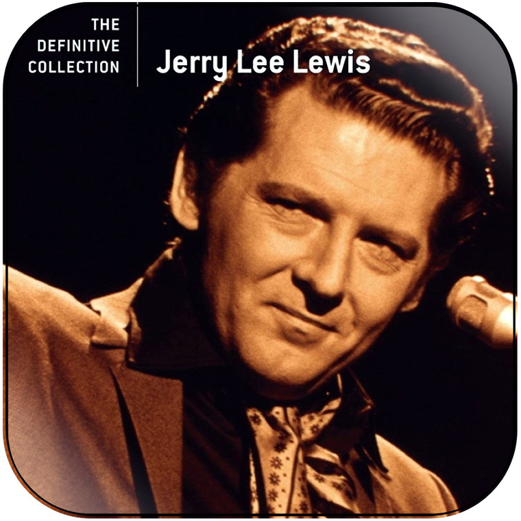 Jerry Lee Lewis The Definitive Collection Album Cover Sticker