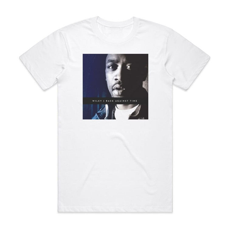 Wiley Race Against Time Album Cover T-Shirt White