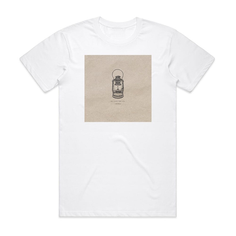 We Lost the Sea Crimea Album Cover T-Shirt White
