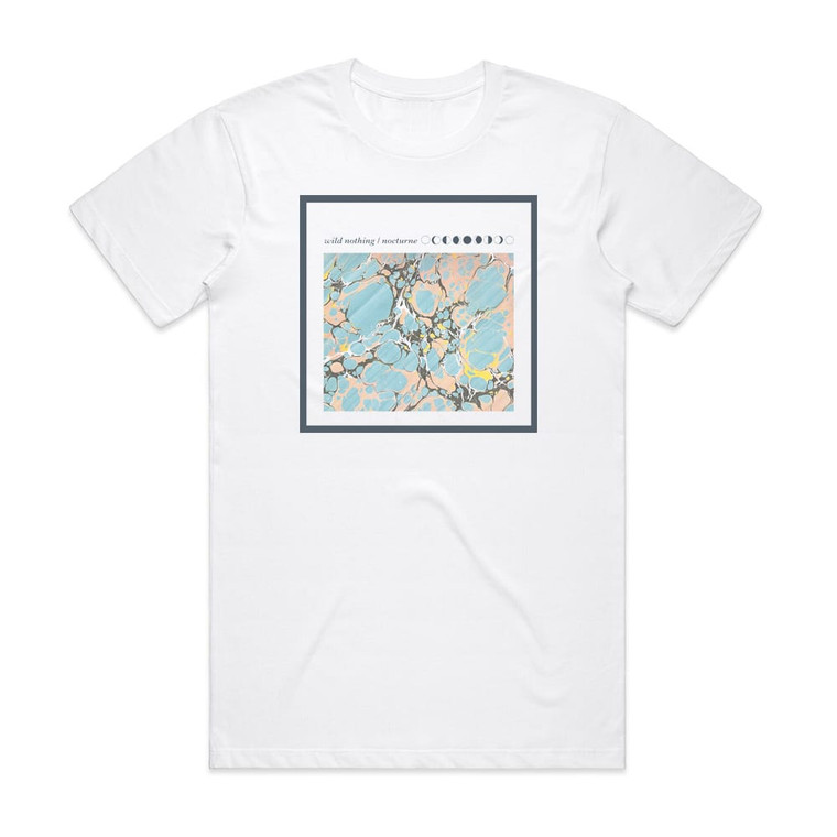 Wild Nothing Nocturne Album Cover T-Shirt White