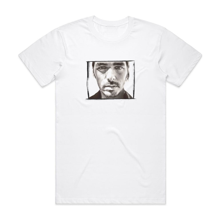 Waylon Heaven After Midnight Album Cover T-Shirt White Waylon Heaven After Midnight Album Cover T-Shirt White