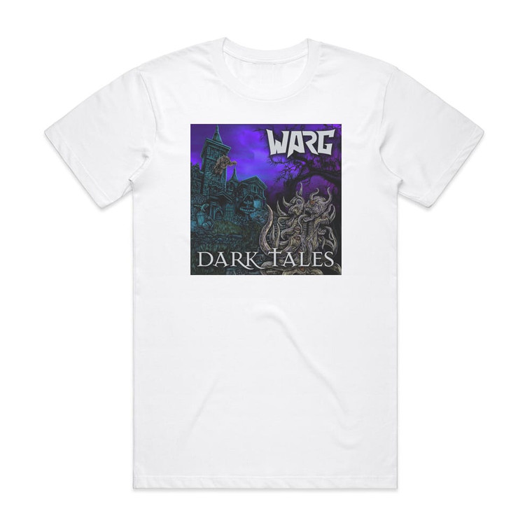 WARG Dark Tales Album Cover T-Shirt White