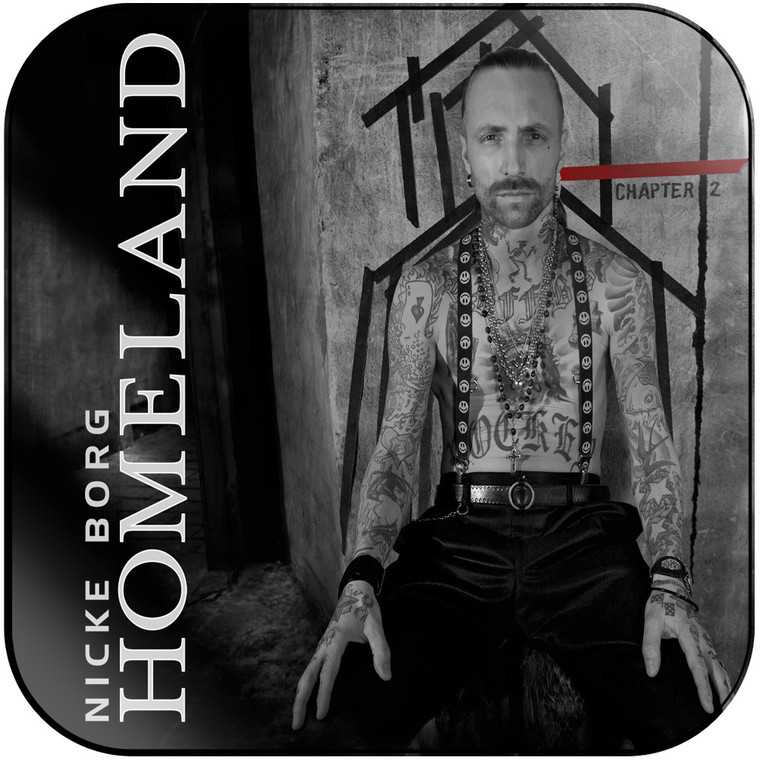 Nicke Borg Homeland Chapter 2 Album Cover Sticker