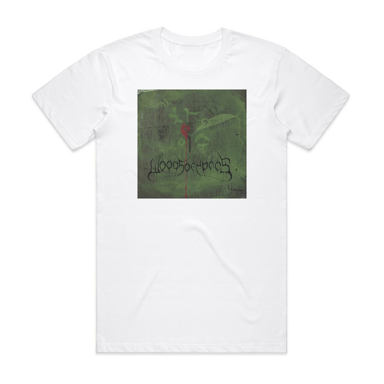 Woods of Ypres W4 The Green Album Album Cover T-Shirt White
