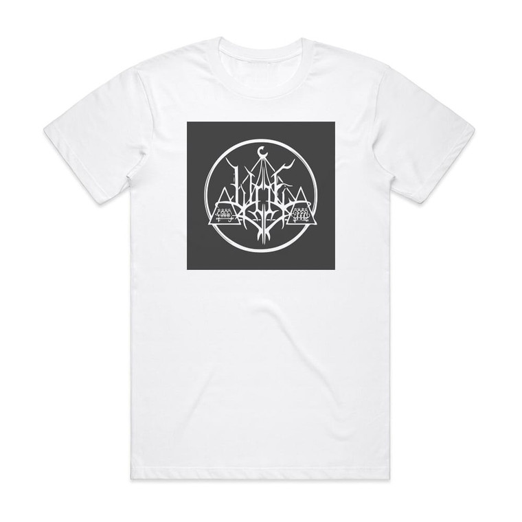 Woe Absinthe Invocation Five Spells Against God Album Cover T-Shirt White Woe Absinthe Invocation Five Spells Against God Album Cover T-Shirt White