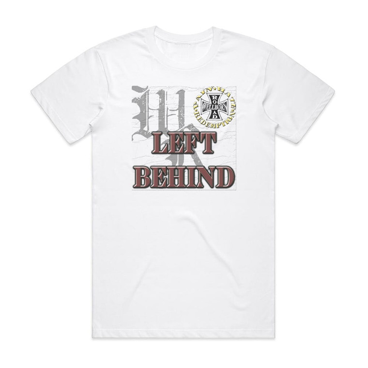 Wellborn Road Left Behind Album Cover T-Shirt White