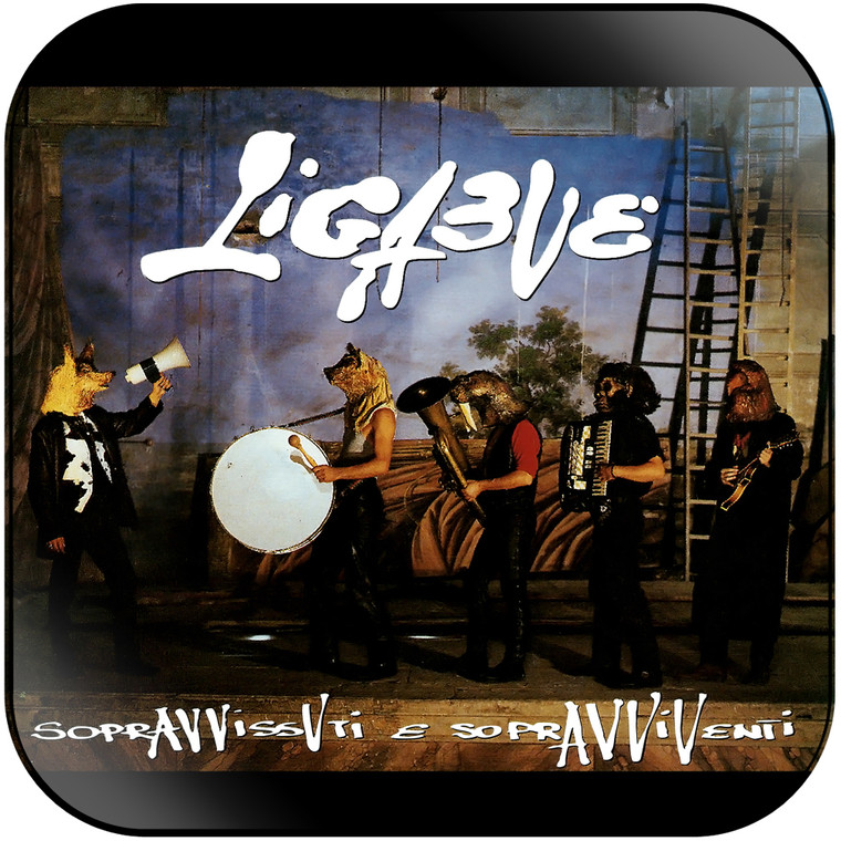 Ligabue Sopravvissuti E Sopravviventi Album Cover Sticker