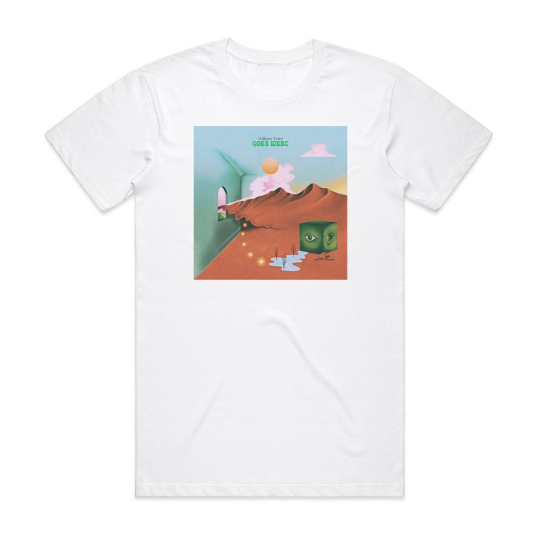 William Tyler Goes West Album Cover T-Shirt White