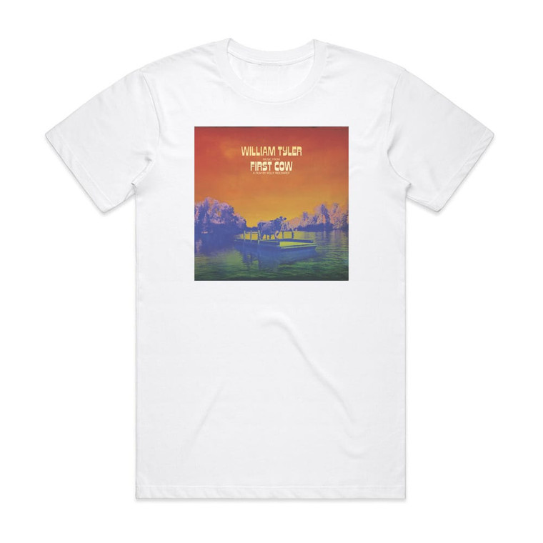 William Tyler Music From First Cow Album Cover T-Shirt White