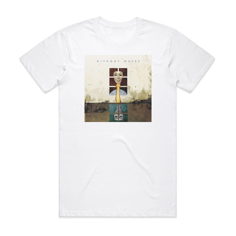Without Waves Lunar Album Cover T-Shirt White
