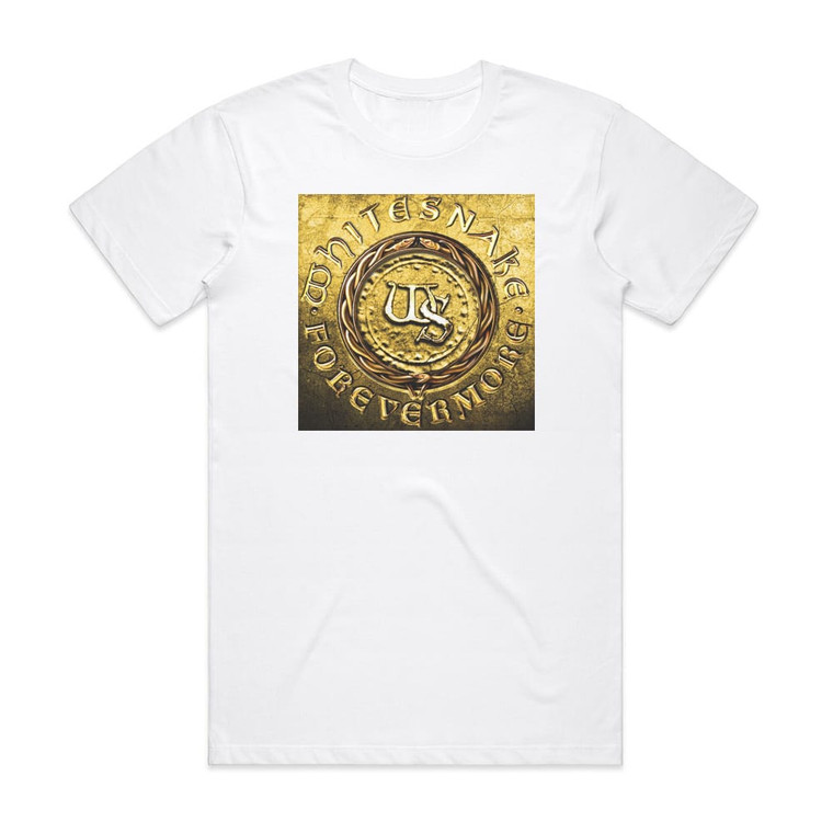 Whitesnake Forevermore Album Cover T-Shirt White