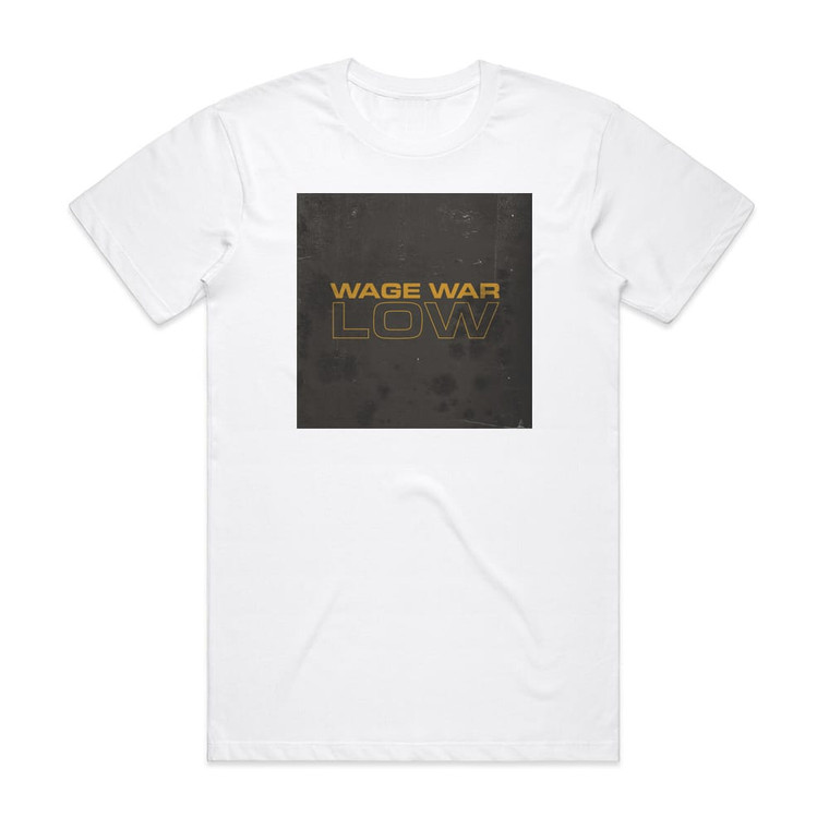 Wage War Low Album Cover T-Shirt White