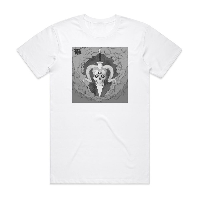 Wolf King Loyal To The Soil Album Cover T-Shirt White Wolf King Loyal To The Soil Album Cover T-Shirt White