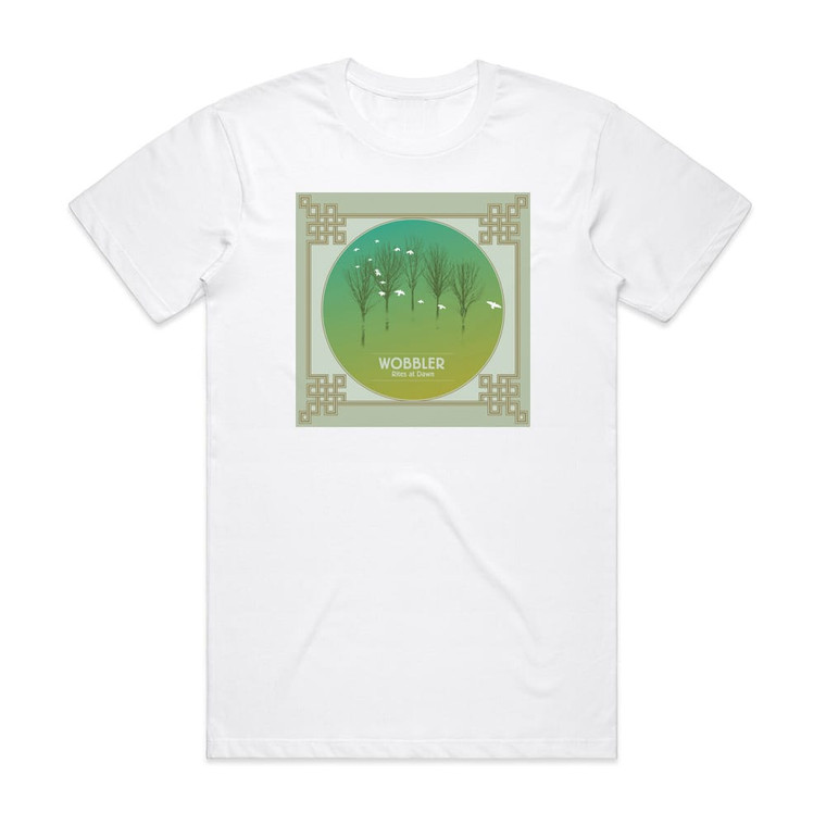 Wobbler Rites At Dawn Album Cover T-Shirt White