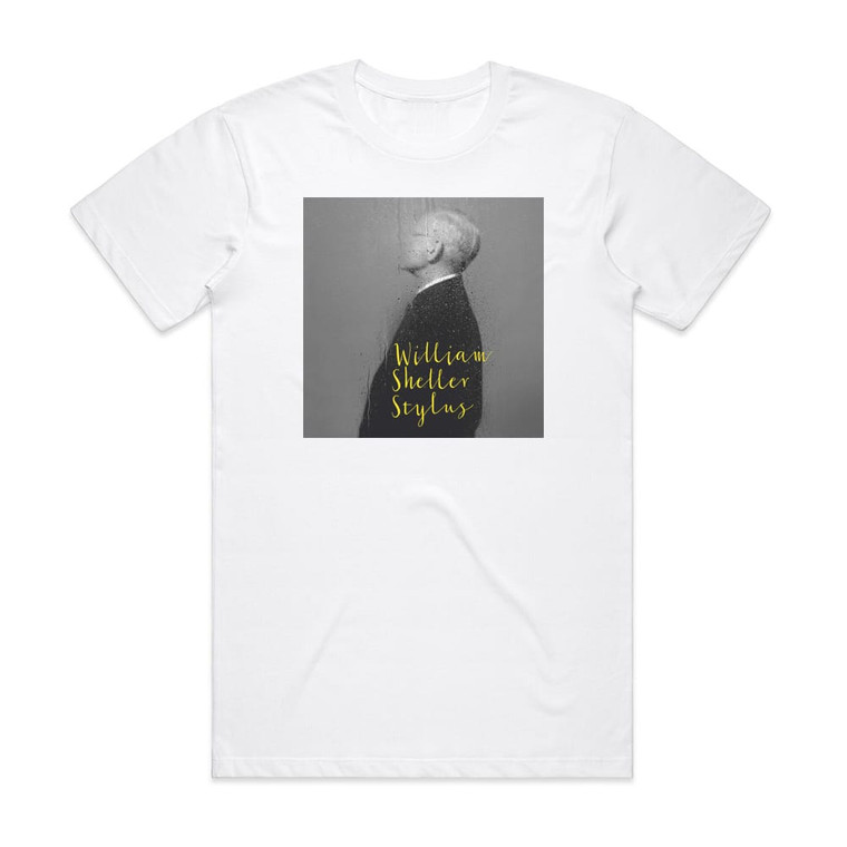 William Sheller Stylus Album Cover T-Shirt White