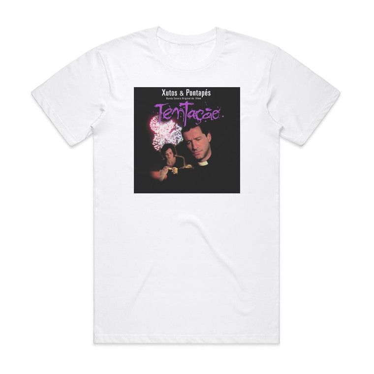 Xutos and Pontapes Tentao Album Cover T-Shirt White Xutos and Pontapes Tentao Album Cover T-Shirt White